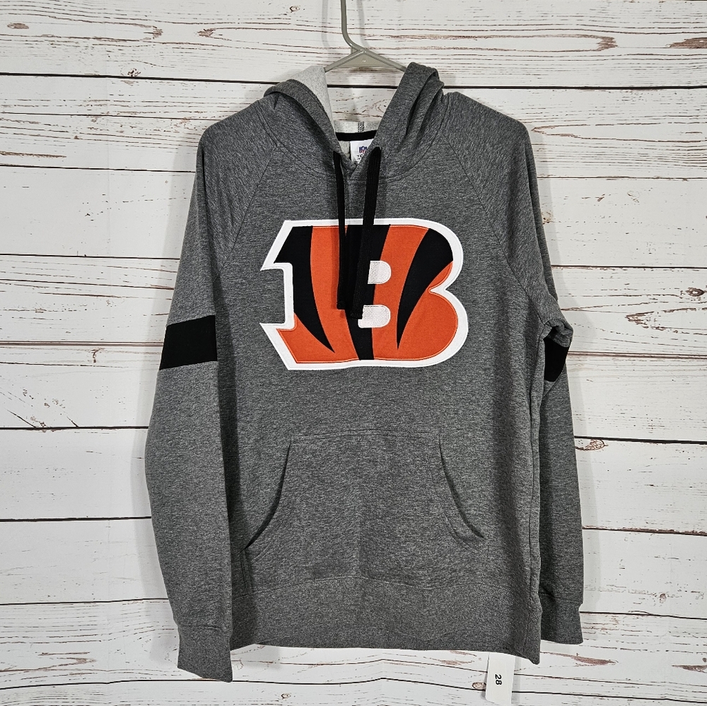 NWT NFL | Cincinnati Bengals Gray Hooded Sweatshirt